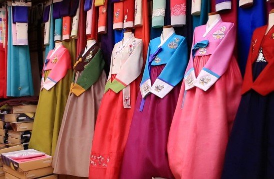 korea traditional fashion hanbok