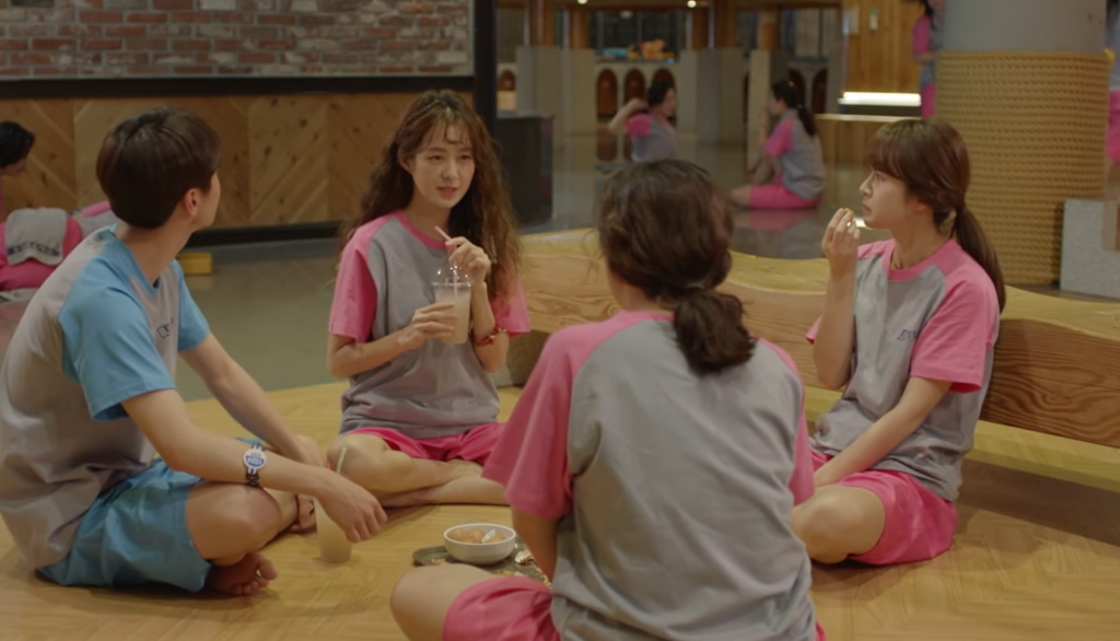 A Scene of Avengers Social Club - Jjimjilbang guide