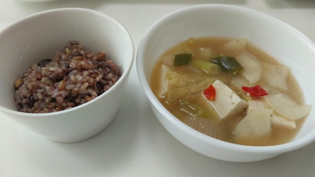 Doenjang Guk and Rice