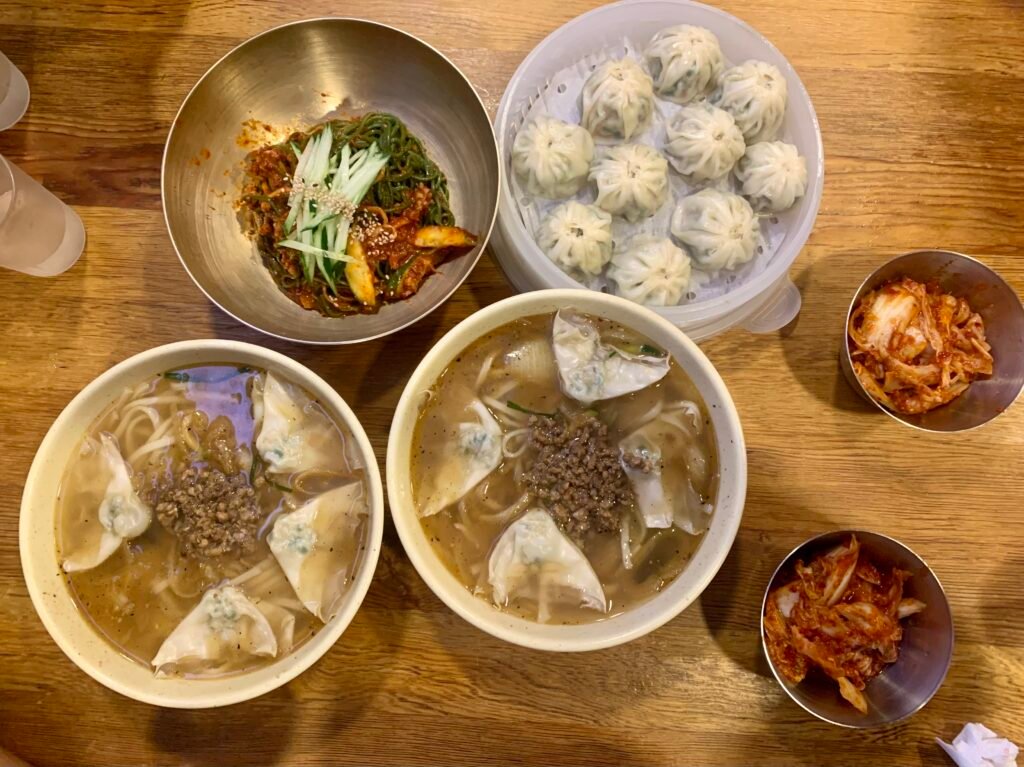 Myeongdong Kyoja's Kalguksu and dumplings