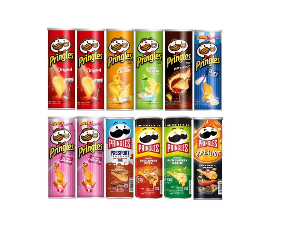Nongshim Kellogg's Pringles