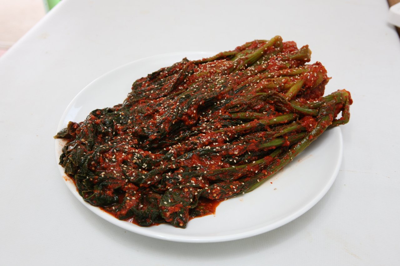 Gat-kimchi (Mustard Leaf)