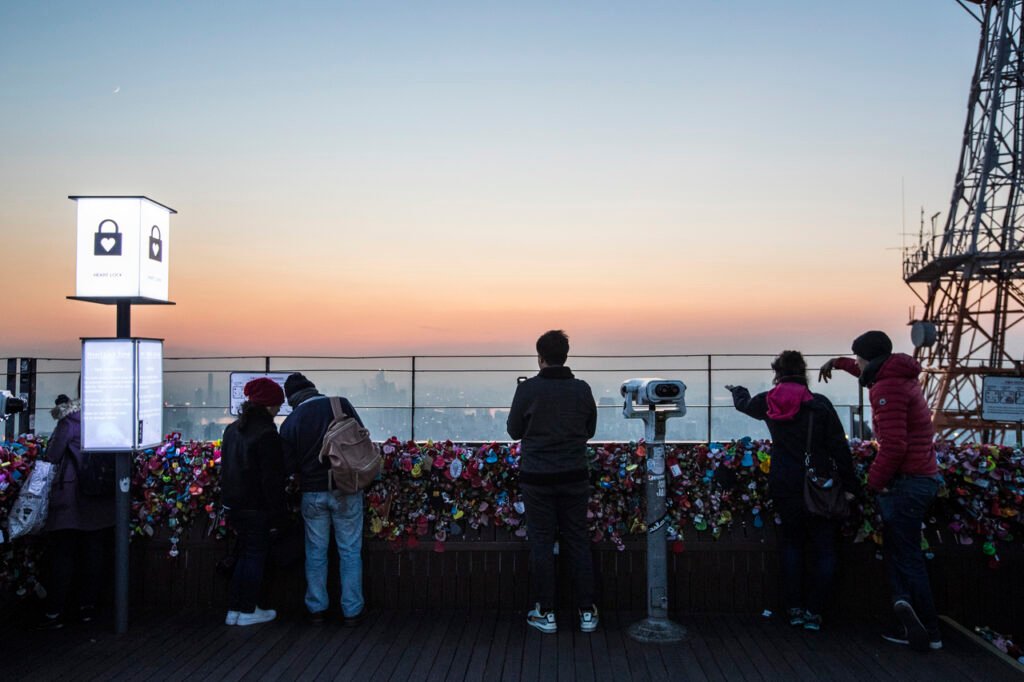 N Seoul Tower Love Lock