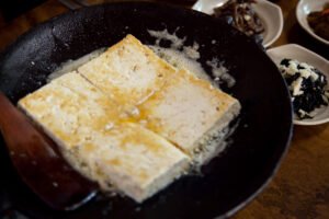 Tofu Buchim (Pan-fried)