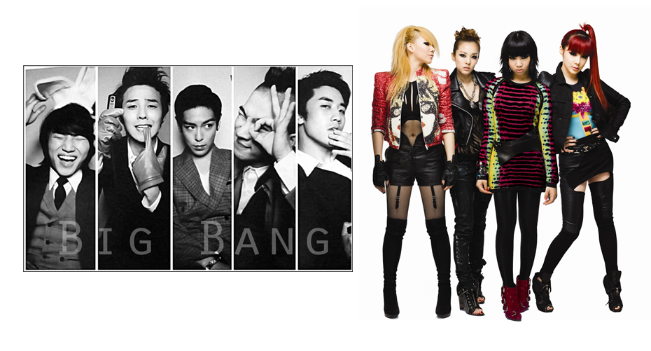 BIGBANG and 2NE1