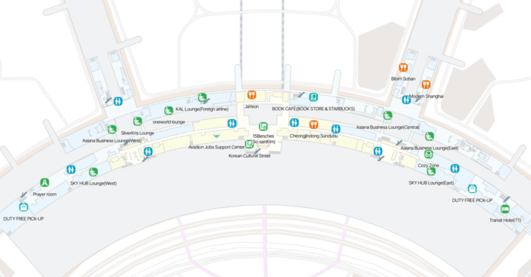 Transit Incheon T2 Map 2026 Incheon Airport Transfer Guide: How To Survive A Seoul Layover ...