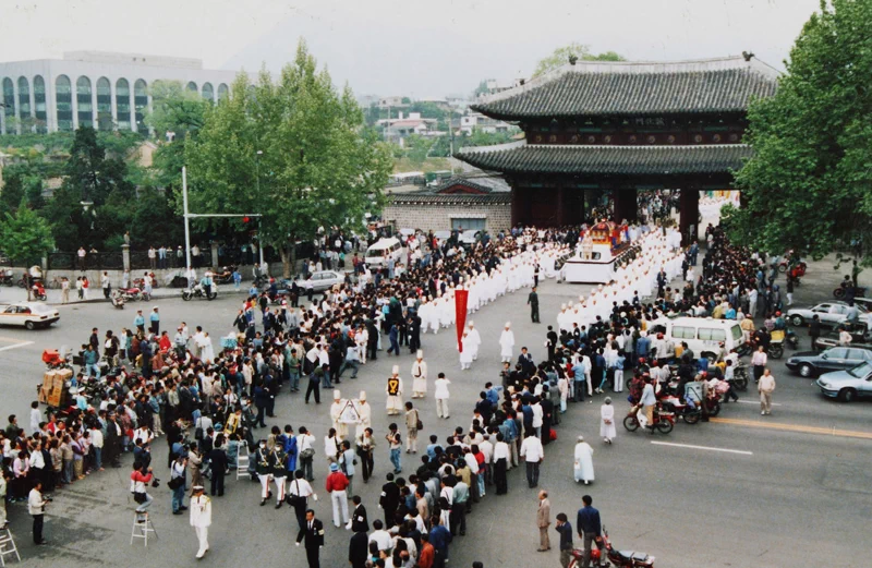 The funeral of Crown Princess Yi Bang-ja
