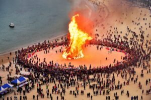 Jeongwol Daeboreum: Burning Bad Luck Under the Full Moon