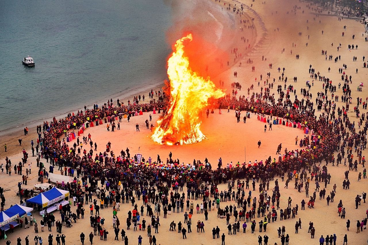 Jeongwol Daeboreum: Burning Bad Luck Under the Full Moon