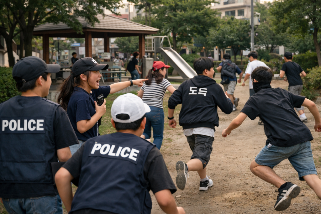 Why South Korean Adults are Playing ‘Cops and Robbers’ in 2026