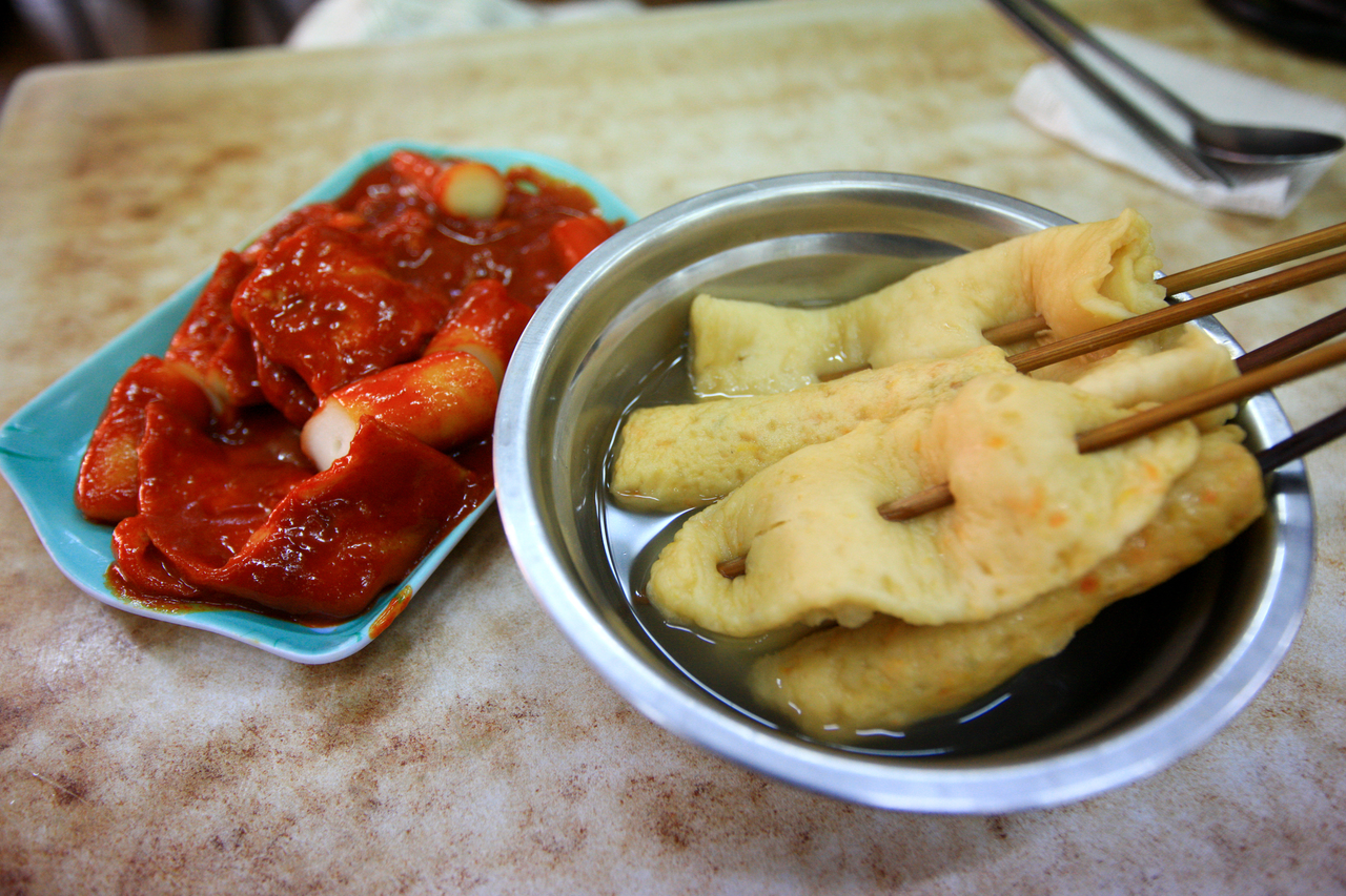 Eomuk (fish cakes)