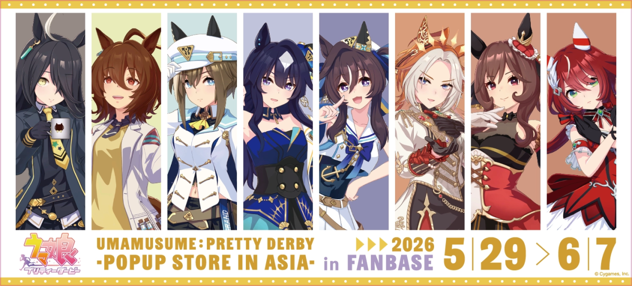 Uma Musume Pretty Derby - Pop-up Store in Asia