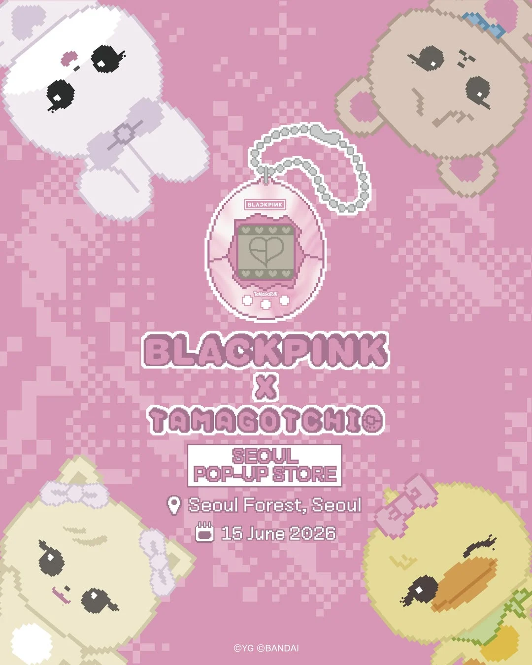 BLACKPINK X TAMAGOTCHI POP-UP