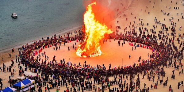 Jeongwol Daeboreum: Burning Bad Luck Under the Full Moon