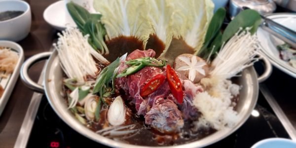 Mushroom and Bulgogi Jeongol