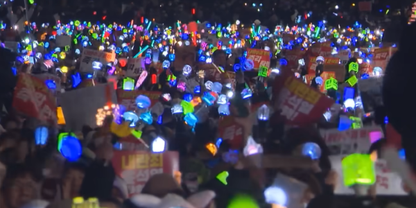 K-Pop Fandom and Democracy: The New Hope for Civic Resistance - lightstick protests