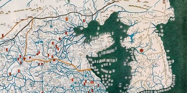 The Korean Peninsula as depicted in the Honil Gangni Yeokdae Gukdo Ji Do