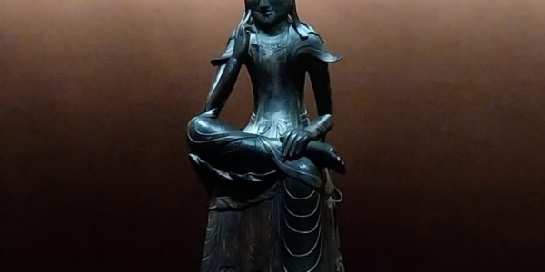 Gilt-bronze Pensive Maitreya Bodhisattva(1961-1)